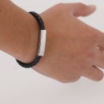 Pulseira Pele Sintética "Karasef"