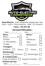 Etiquetas Revisão Autocolante "Vinil Branco" - Image 2