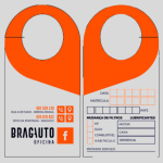 Etiquetas Revisão c/Plasticização 1 Face "Auto"